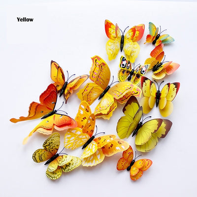 3D Butterfly Wall Sticker