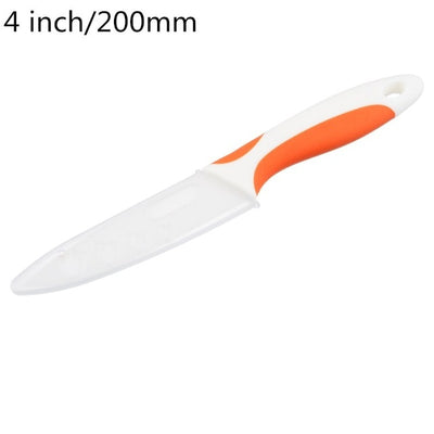 White Colorful Handle Knives
