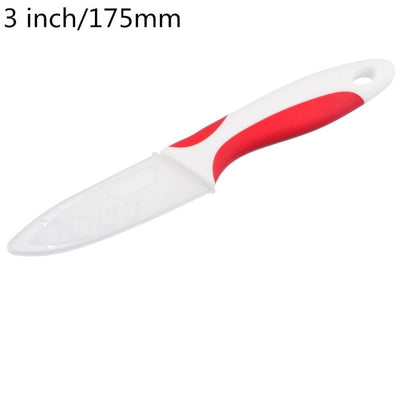 White Colorful Handle Knives