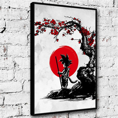 Dragon Ball Goku Painting