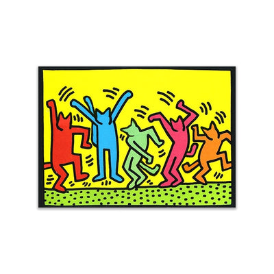 Keith Haring Abstract Painting