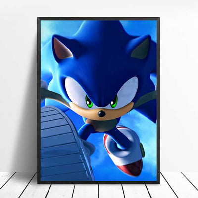 Sonic Poster Painting Poster