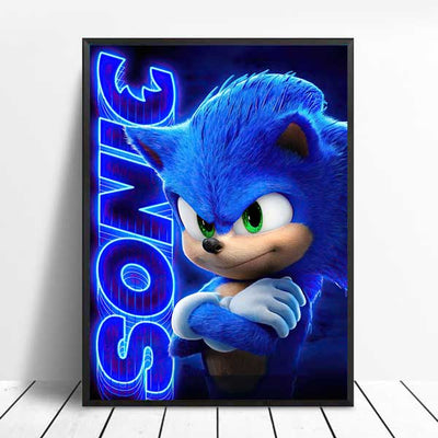 Sonic Poster Painting Poster