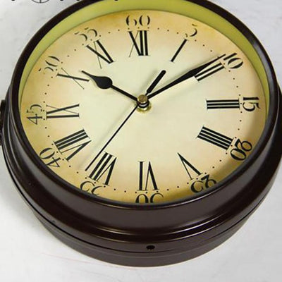 European Retro Double Sided Wall Clock