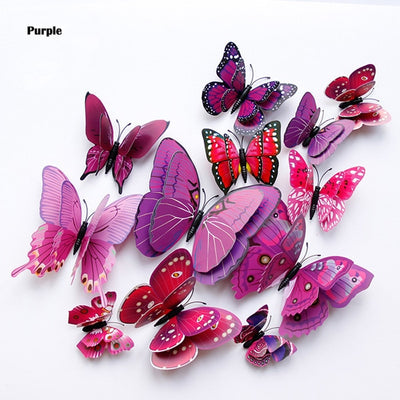 3D Butterfly Wall Sticker