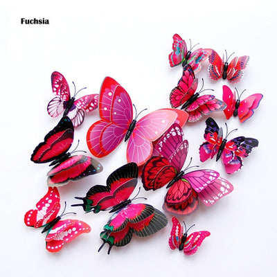 3D Butterfly Wall Sticker
