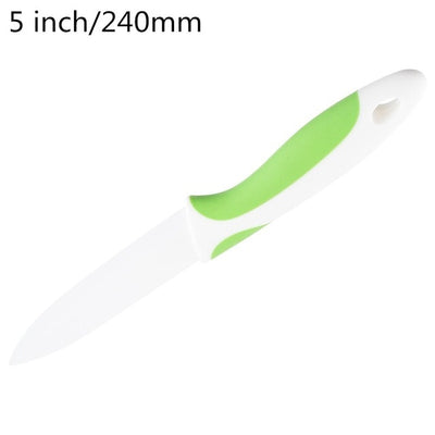 White  Colorful Handle Knives