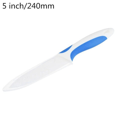 White  Colorful Handle Knives