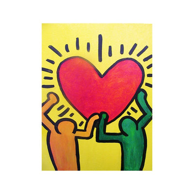 Keith Haring Abstract Painting