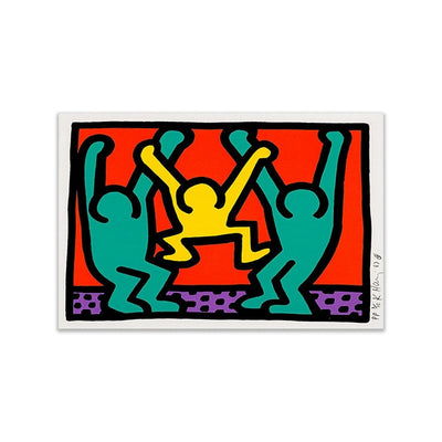 Keith Haring Abstract Painting