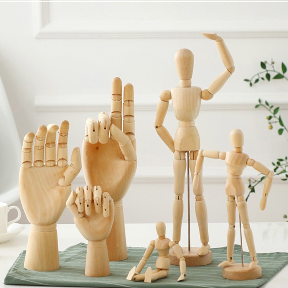 Movable Limbs Male Wooden Toy s