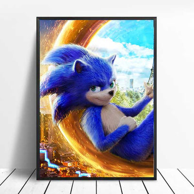 Sonic Poster  Painting Poster