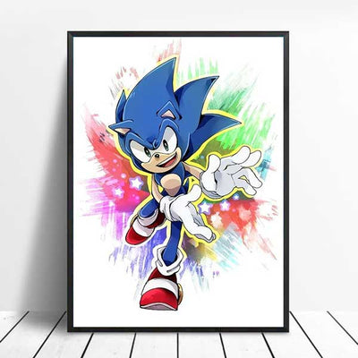 Sonic Poster  Painting Poster