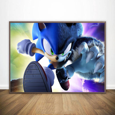 Sonic Poster  Painting Poster